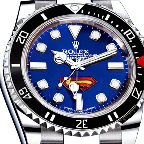 superman rolex watch